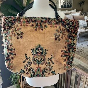 Vintage Carpet Tote Bag